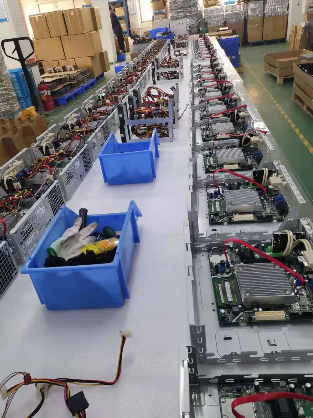 Beijing Chuanglong Century Science &amp; Technology Development Co., Ltd. factory production line