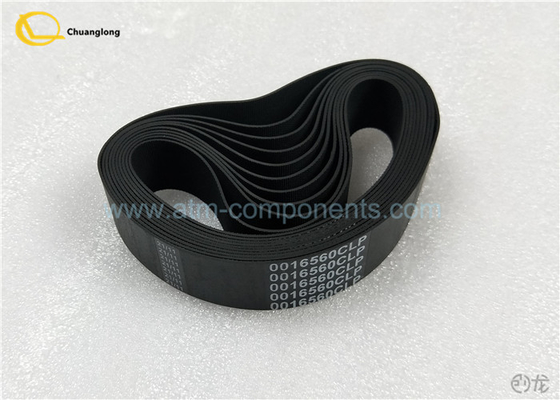 5886 Belt ATM Spare Parts Flat Clamp Presenter Belt Black Color Lightweight