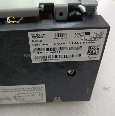 01750199931 1750199931 Wincor ATM Parts Card Reader CHD V2CU ACT Version 1750301279 01750301279