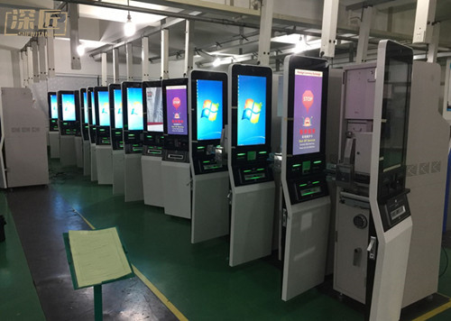 Customized Foreign Currency Exchange Machine Kiosk For Airport Hotel Shopping Mall