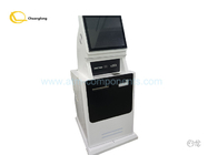 Kiosk Cash Recycling Machine With QR Scanner Card Reader Printer Touch Screen