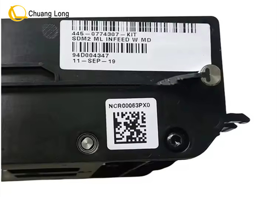 ATM Parts NCR Assembly S2 SDM2 MIN LONG INFEED WITH METAL DE 4450774307 445-0774307