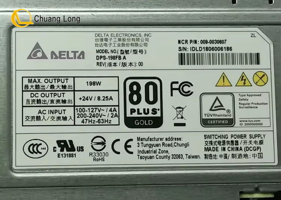 ATM Machine Parts NCR Power Supply 24V 198W 0090030607 009-0030607