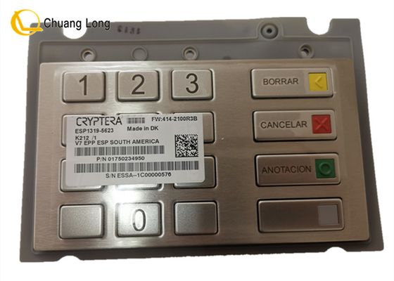 ATM Machine Parts Diebold Nixdorf DN V7 EPP Keyboard Keypad Pinpad 01750234950 750234950