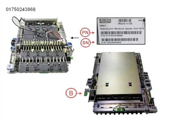 ATM Machine Parts Wincor Distributor Module Upper Unit ATS 01750243868 1750243868