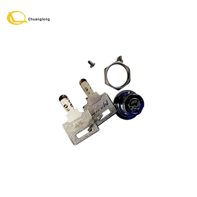 Hyosung ATM Machine Parts HCDU Cash Cassette Lock With Two Keys And Striker 4240000020-1
