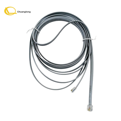 NCR ATM Machine Parts Cable 12-ft 4M RJ11 To RJ11 Shuter Cable 0090023178
