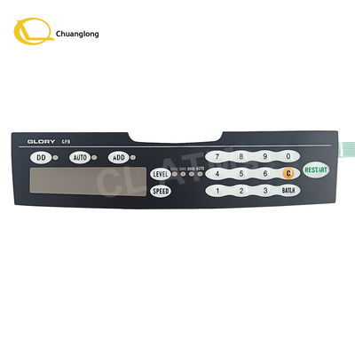 China Supplier Glory GFB-800 Series Parts GFB-800 GFB-836 Bank Note Counter Sorter Front Keyboard Panel Display Panel for ATMs