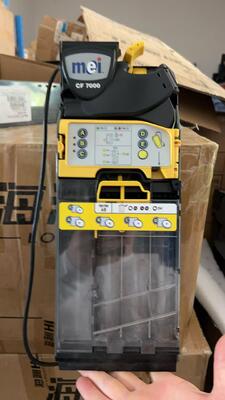 MEI Group Made in Mexico Mei CF 7000 CF 7472 Cashflow Coin Changer 794924002 for ATM Financial Equipments