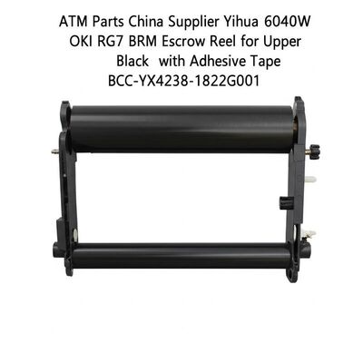 ATM Parts China Supplier Yihua 6040W OKI RG7 BRM Escrow Reel for Upper Black with Adhesive Tape BCC-YX4238-1822G001