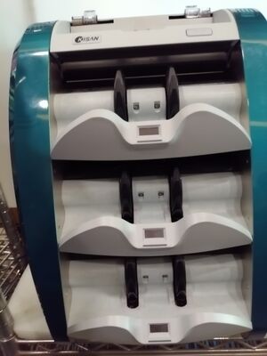 Kisan Banknote Sorting Machine Money Counter Detector Blue with LED Display Smart K3 S16E01-3659