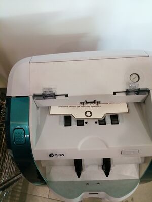 Kisan Banknote Sorting Machine Money Counter Detector Blue with LED Display Smart K3 S16E01-3659