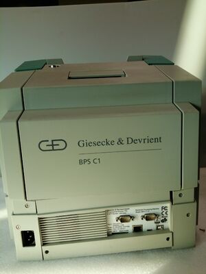 ATM Giesecke & Devrient Banknote Sorting Machine Exteral Display T0100557