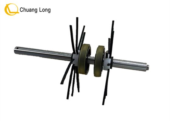 ATM Machine Parts Fujitsu F56 Presenter Transport Shaft Rear Base Cash Roller Assy