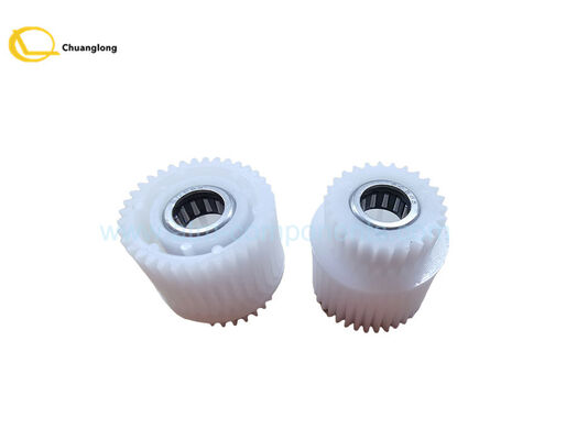 4450632941 445-0632941 ATM Machine Parts NCR double gear ATM rubber pulley Gear Pulley 36T/26G with bearing