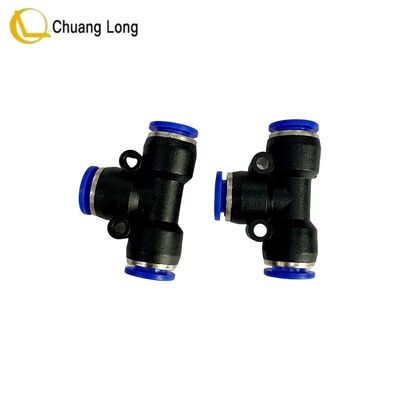 NCR ATM CRM Part Connector Equal Tee Branch Tee Connector Push Connect Fitting Assy 009-0007844 90007844 009-0007822 0090007822