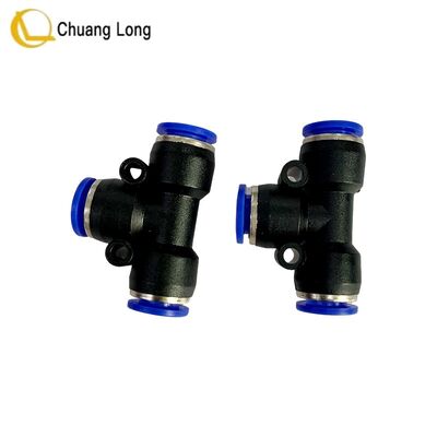 NCR ATM CRM Part Connector Equal Tee Branch Tee Connector Push Connect Fitting Assy 009-0007844 90007844 009-0007822 0090007822