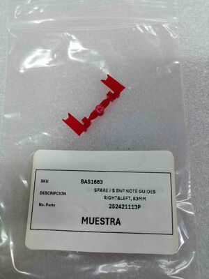 MEI Cashbox Spare Parts 252421113P BNF NOTE GUIDES RIGHT&LEFT 83MM ATM Cash Box Replacement Accessory