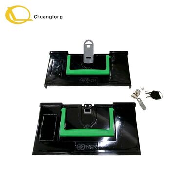 NCR S2 Reject Cassette Cover 445-0756691-04 445-0763022 Cash Box Plastic Cover with Latch and Handle ATM CRM Kiosk Selfserv Machine Part