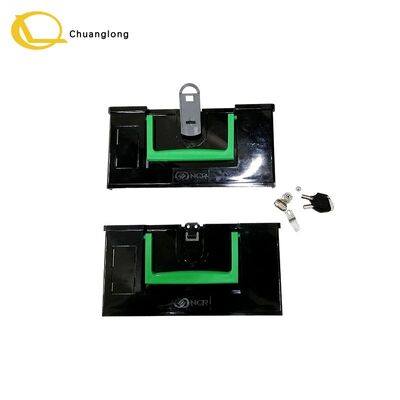 NCR S2 Reject Cassette Cover 445-0756691-04 445-0763022 Cash Box Plastic Cover with Latch and Handle ATM CRM Kiosk Selfserv Machine Part