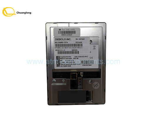 49216680707A 49-216680-707A ATM Machine Parts Diebold EPP5 BSC English ,LGE,ST STL,ENG(AU),QZ1,X,I,O,_ DIEBOLD OP EPP5 keyboard