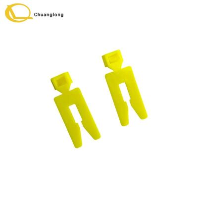 NCR S1 Cassette Clip Magnet Holder Cash Box Yellow Plastic Fixing Clip 2030001333 ATM CRM CRS Selfserv Kiosk Spare Part