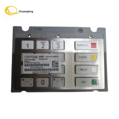 ATM Machine Spare parts 1750252347 Original Diebold V7 EPP Encrypted PIN Pad Keyboard Secure ATM Keypad 01750252347