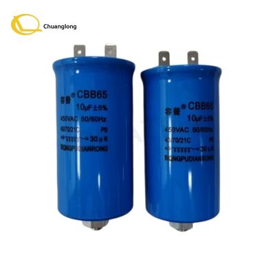 Good price 0090008121 NCR Capacitor 10uF 450V ATM Machine Parts NCR S1 Capacitor RUN 8UF 10UF 450V 5060HZ 009-0008121 Original New in Stock online
