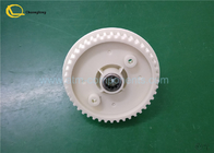 White ATM Components , Presenter Gear Pulley Atm Spare Parts 4450587795 P / N