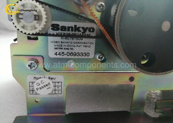 ATM Card Reader 445-0693330 SANKYO ICT3Q8-2R1A0340 IMCRW  4450693330