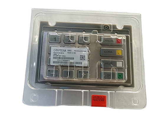 ATM Spare Parts Wincor Nixdorf EPP Pinpad V7 EPP INT ASIA Keyboard MADE IN DK 1750255914 01750255914