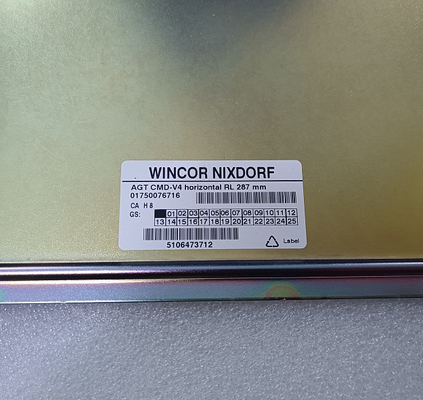 Wincor Nixdorf Transport AGT CMD-V4 Horizontal RL 287mm Chasis 1750076716  01750076716