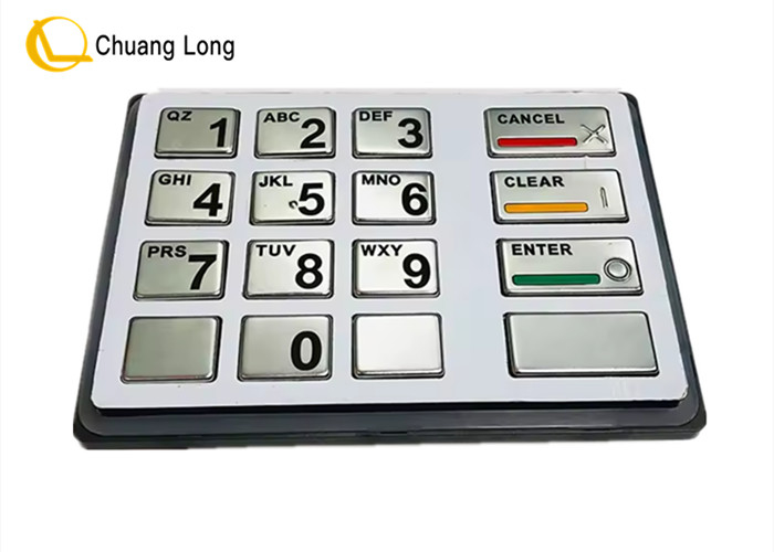 ATM Machine Parts Diebold Keyboard English EPP 5 BSC English ,LGE,ST STL,ENG(AU),QZ1,X,I,O,49-216680-707A 49216680707A