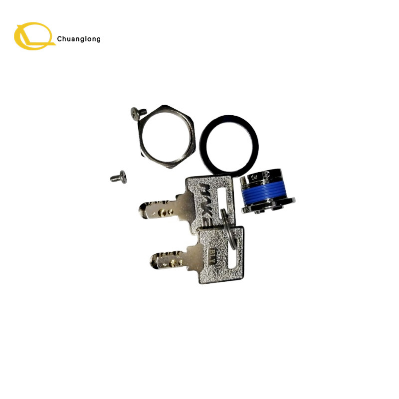 Hyosung ATM Machine Parts HCDU Cash Cassette Lock With Two Keys And Striker 4240000020-1