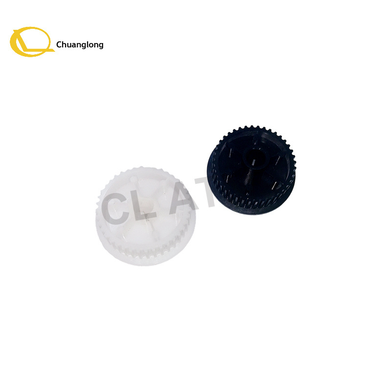 Glory GFS-100 Series 40T White Gear Black Gear Repair Parts for Bank Note Counter Sorter & ATMs for GFS100 & GFS120 Models