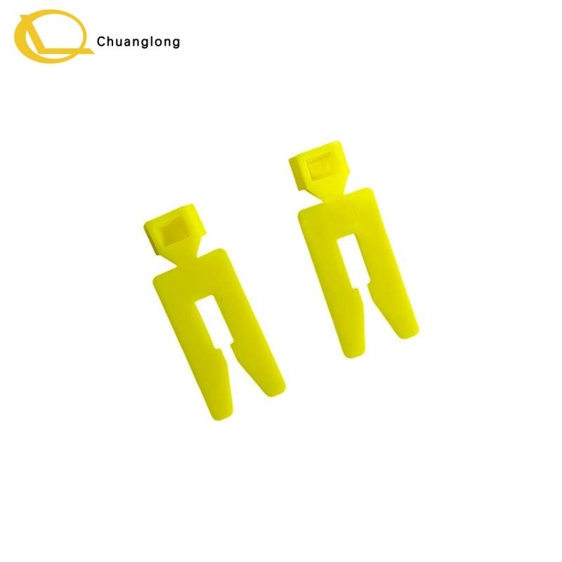 NCR S1 Cassette Clip Magnet Holder Cash Box Yellow Plastic Fixing Clip 2030001333 ATM CRM CRS Selfserv Kiosk Spare Part