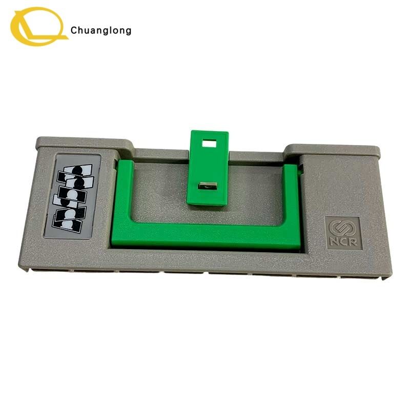 NCR S1 Reject Cassette Closed Purge Bin Cover with Lock and Handle Front Cover 2040000217 4450693308 445-0693308 ATM Selfserv