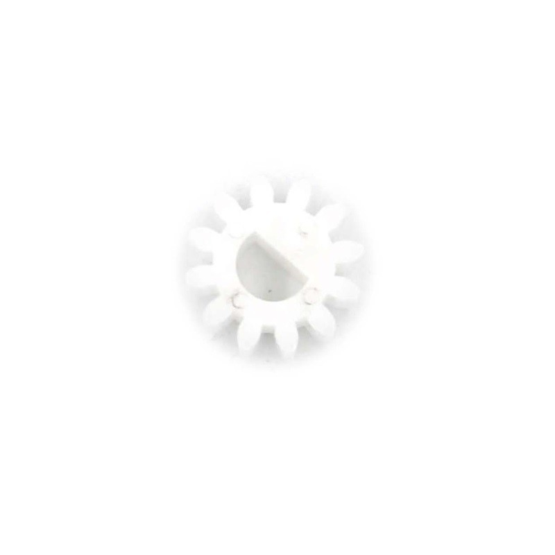 Hitachi 2845V RB D Type 12 Tooth Gear White Plastic ATM Machine Parts
