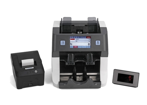 4.3 Inch 2+1 Pocket Mixed Bank Note Sorting Machine Cash Counter Bill Counter CL-208C