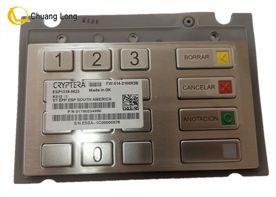 Good price ATM Machine Parts Diebold Nixdorf DN V7 EPP Keyboard Keypad Pinpad 01750234950 750234950 online