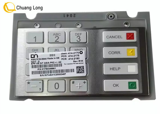Good price ATM parts Diebold Nixdorf EPPV8 keyboard 1750303455 01750303455 online