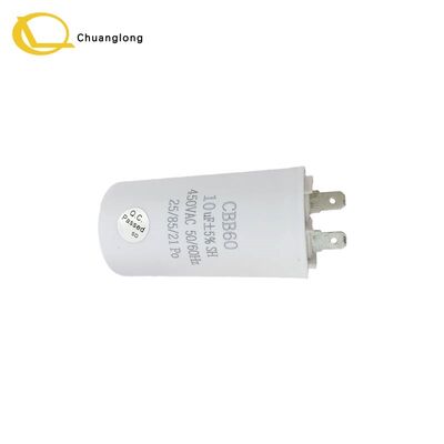 Good price CBB60 60µF 450V AC Motor Run Capacitor 2-Wire 50/60Hz 50×95mm NCR Wincor Diebold ATM CRM Selfserv Kiosk Banking Machine Spare Part online