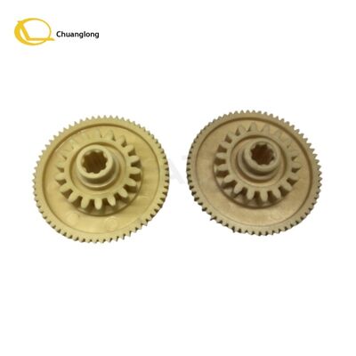 Good price ATM Machine Parts 1750002266 Gear 18 65t Wheel Input Tray 1750291697 Gear Kit Set Diebold Nixdorf DN Head Chassis Transport Gear online