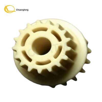 Good price ATM Machine Parts double gear 17and18 tooth Wincor Nixdorf C4060 Cineo for In-Output Module Collector Unit CRS 01750248000-16 dobule gear 17and18 tooth online