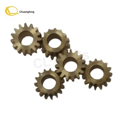 Good price 1750053977-45 Wincor ATM Machine Spare Parts 2050XE 01750053977-45 Wincor Stacker Clamp Manipulate Motor 15 Teeth Copper Gear online
