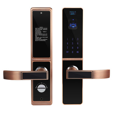Good price Bilateral Optical Finger Vein Recognition Highly Secured Biometric Smart Door Lock online